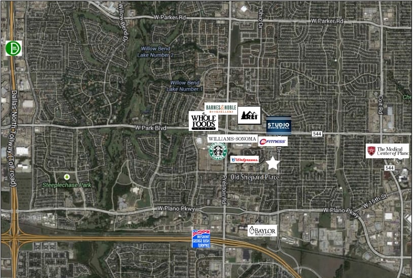 More Photos Of 4601 Old Shepard Place, Plano Medical For Sale