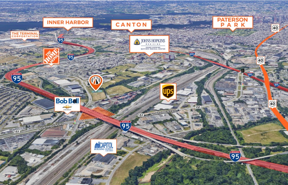 More Photos Of 320 N Point Rd, Baltimore Land For Sale