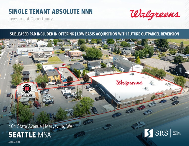 Primary Photo Of 404 State Ave, Marysville General Retail For Sale
