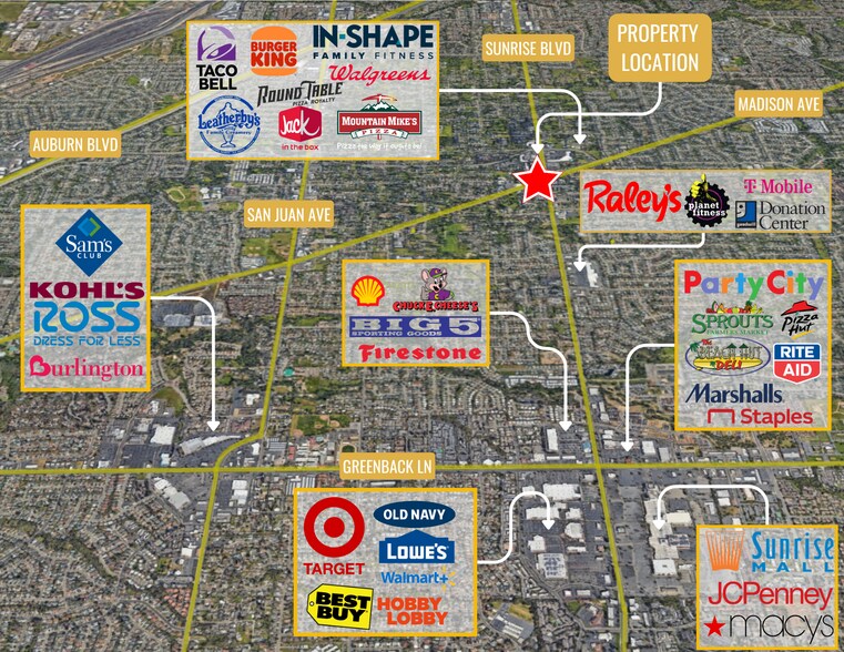 More Photos Of 7601 Sunrise Blvd, Citrus Heights Unknown For Sale