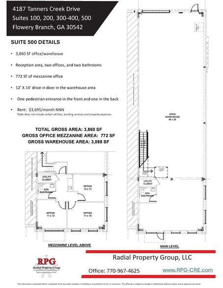 More Photos Of 4187 Tanners Creek Dr, Flowery Branch Warehouse For Lease