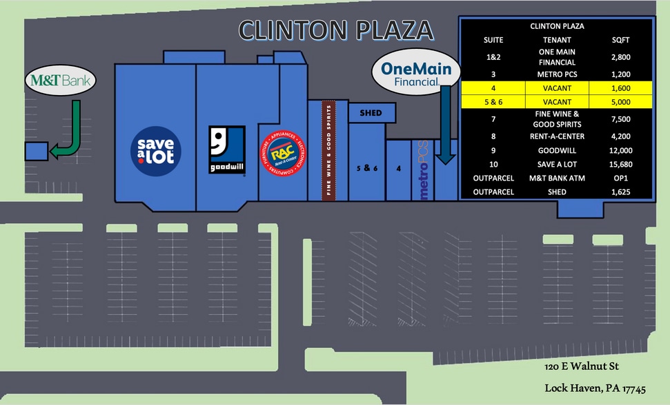 More Photos Of 120 E Walnut St, Lock Haven Supermarket For Sale