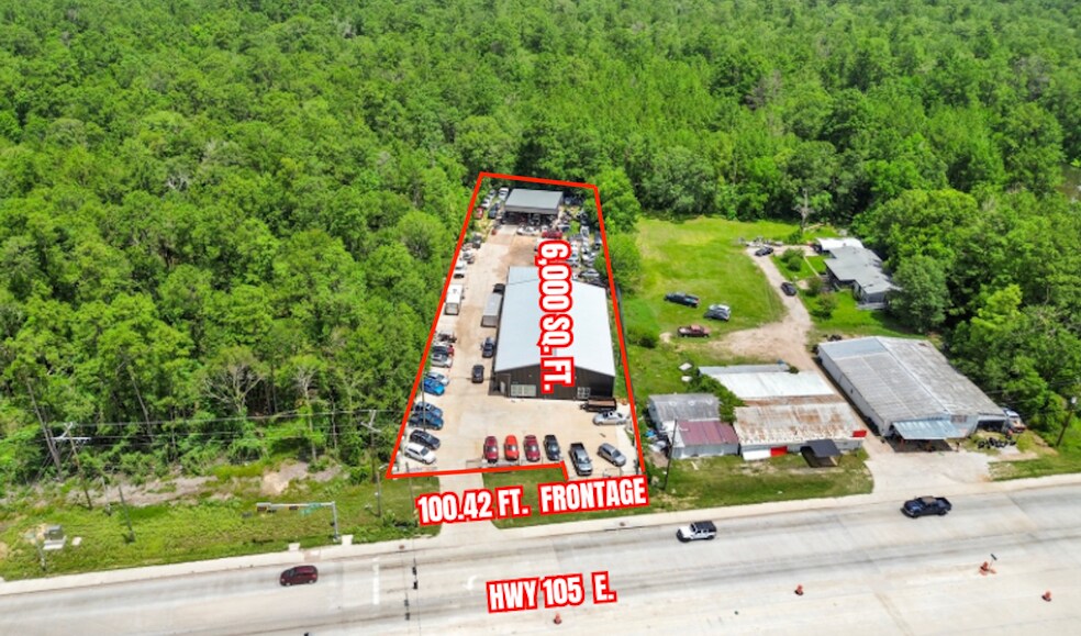 More Photos Of 12827 Highway 105 E, Conroe Industrial For Lease
