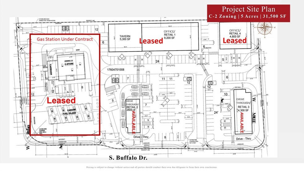 More Photos Of 215 & S Buffalo, Las Vegas Unknown For Lease