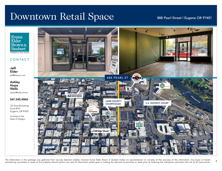 More Photos Of 888 Pearl St, Eugene General Retail For Lease