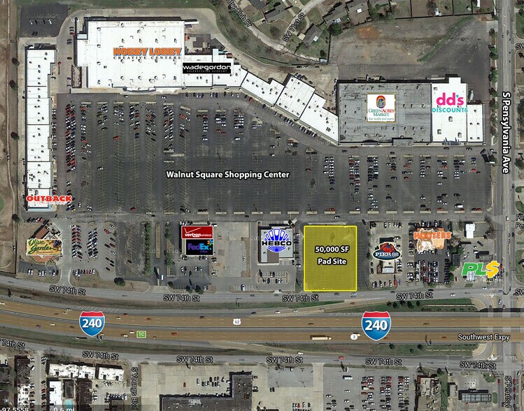 Primary Photo Of 2201 W I-240 Rd, Oklahoma City Land For Lease