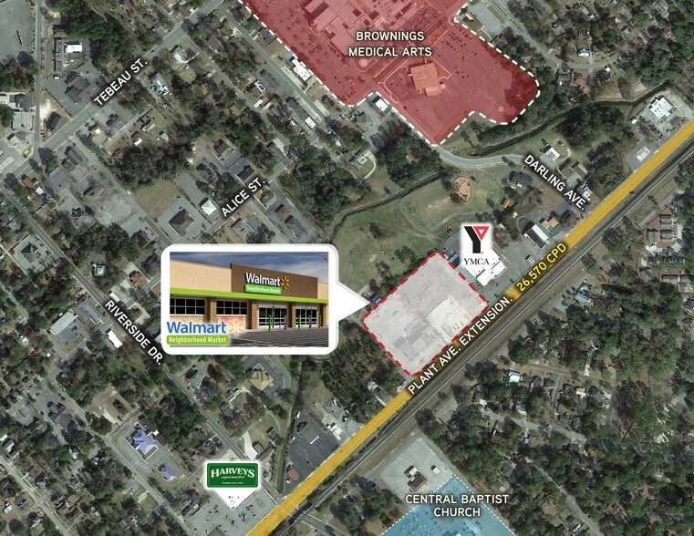 More Photos Of Walmart Market, Waycross Supermarket For Sale