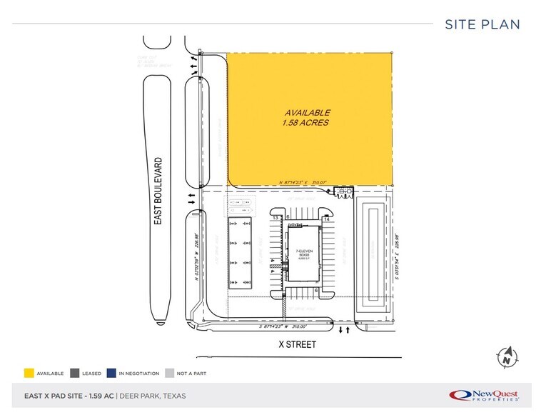 More Photos Of East Blvd @ X St, Deer Park Land For Sale