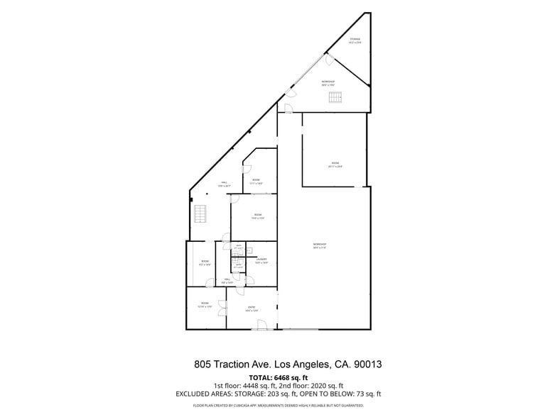 More Photos Of 805 Traction Ave, Los Angeles Showroom For Lease