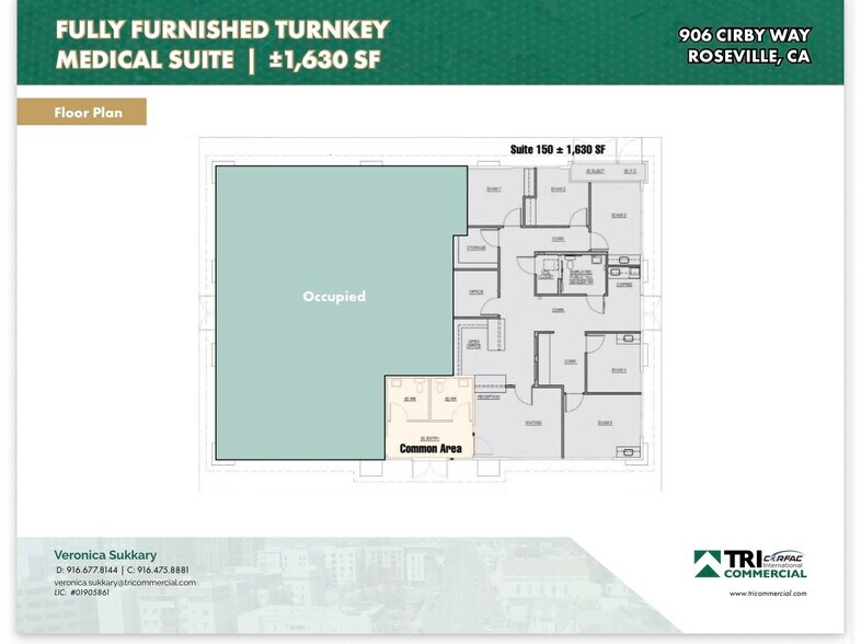More Photos Of 906 Cirby Way, Roseville Medical For Lease
