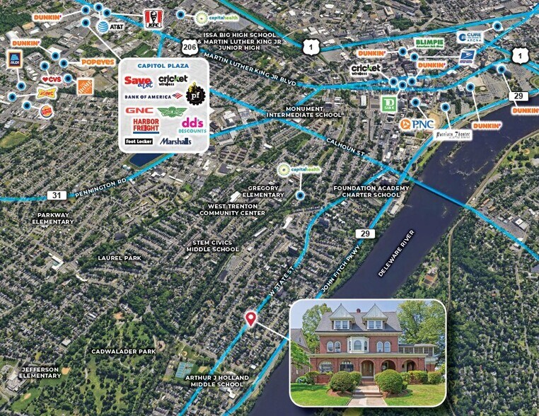 More Photos Of 849 W State St, Trenton Office Residential For Sale