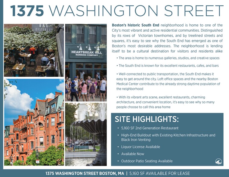 More Photos Of 1375 Washington St, Boston General Retail For Lease
