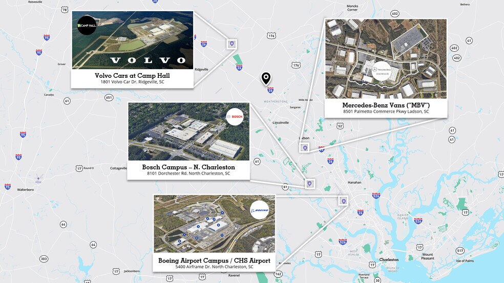 More Photos Of 1180 Drop Off Dr, Summerville Showroom For Lease