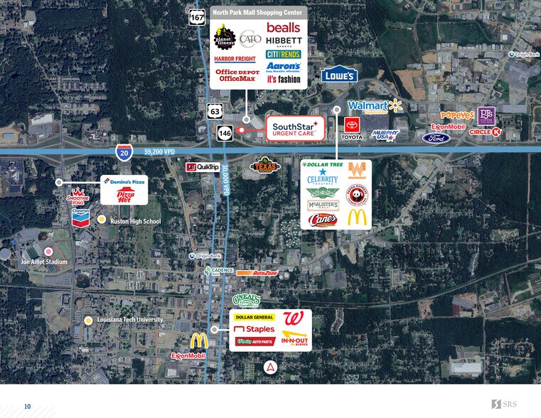 More Photos Of 117 N Service Rd E, Ruston Freestanding For Sale