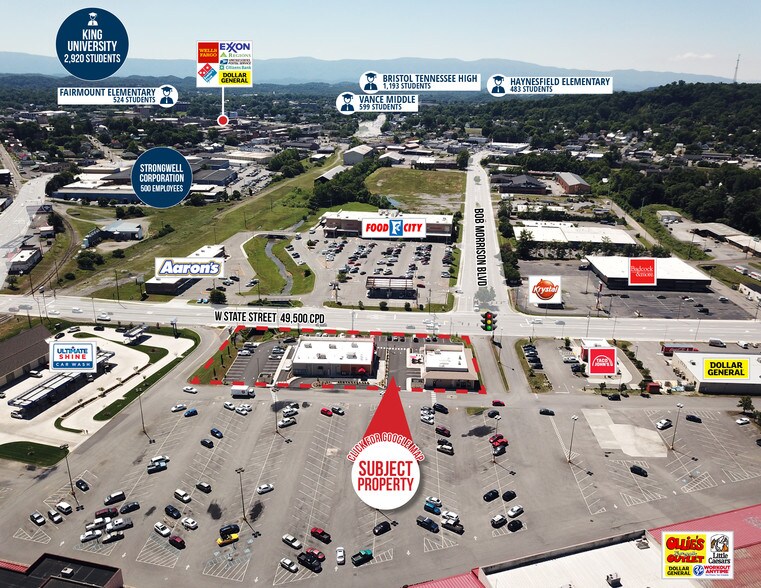 13251363 Euclid Ave, Bristol, VA 24201 Freestanding For Sale