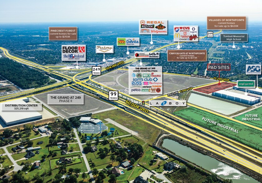 More Photos Of SWQ Hwy 249 & Grand Parkway, Tomball Land For Sale