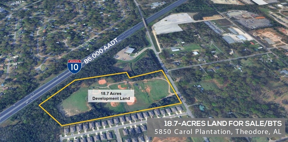 Primary Photo Of 5850 Plantation Rd, Theodore Land For Sale