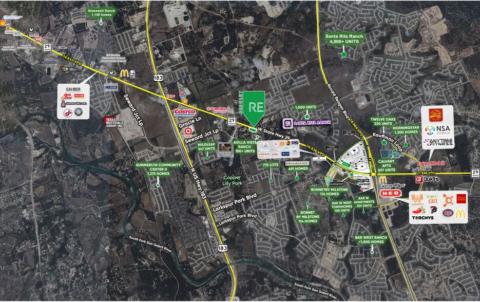 More Photos Of 10085 W State Highway 29, Liberty Hill General Retail For Lease