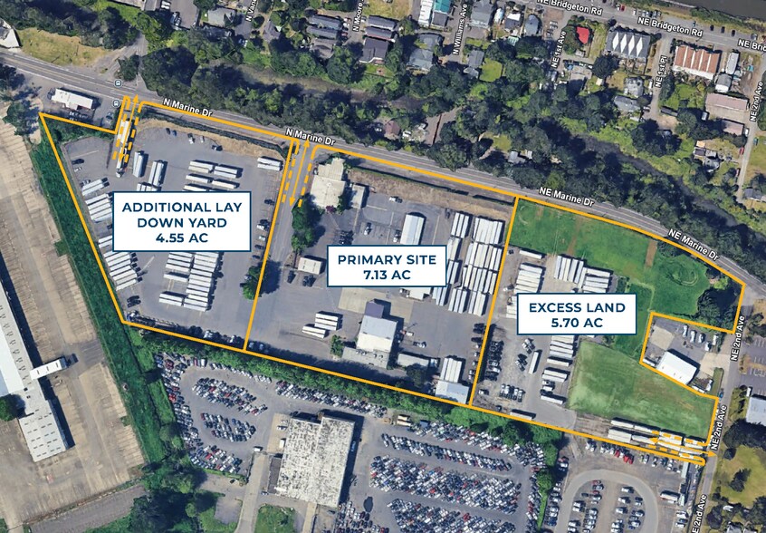 More Photos Of 110 N Marine Dr, Portland Truck Terminal For Lease