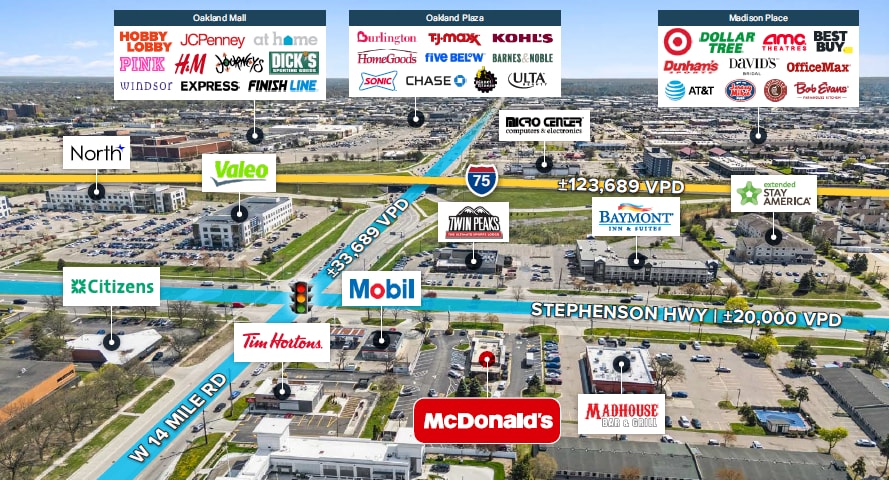 More Photos Of 32811 Stephenson Hwy, Royal Oak Fast Food For Sale