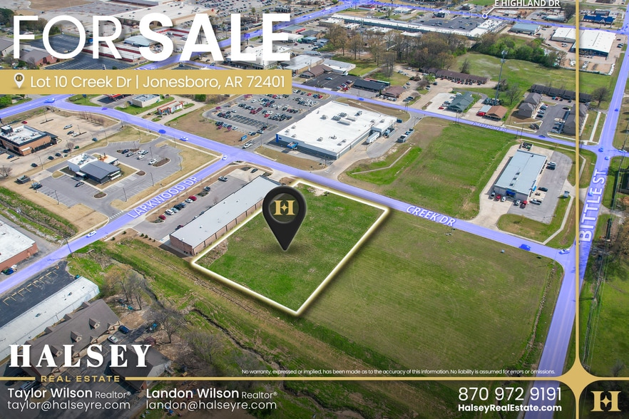 Primary Photo Of Creek Dr, Jonesboro Land For Sale