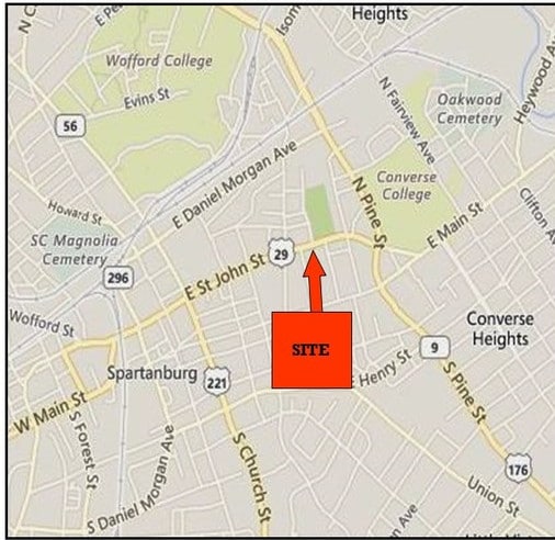 More Photos Of 349 E Saint John St, Spartanburg Office For Sale