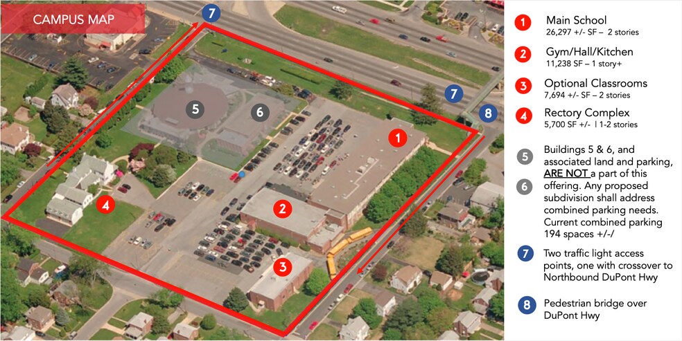 More Photos Of 801 N Dupont Hwy, New Castle Schools For Lease