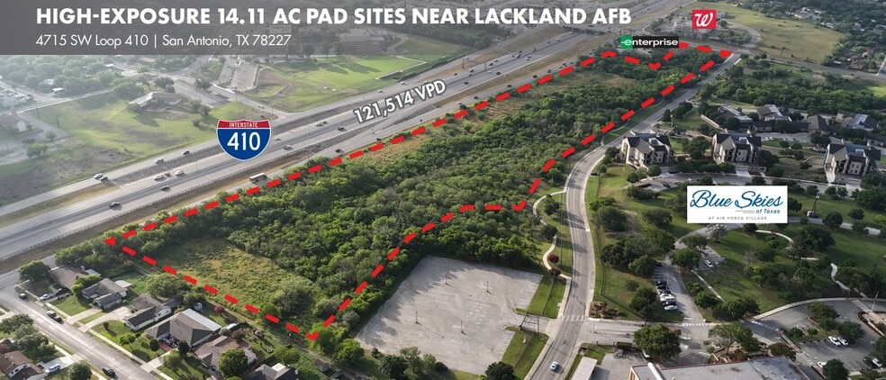 Primary Photo Of 4715 SW Loop 410, San Antonio Land For Sale