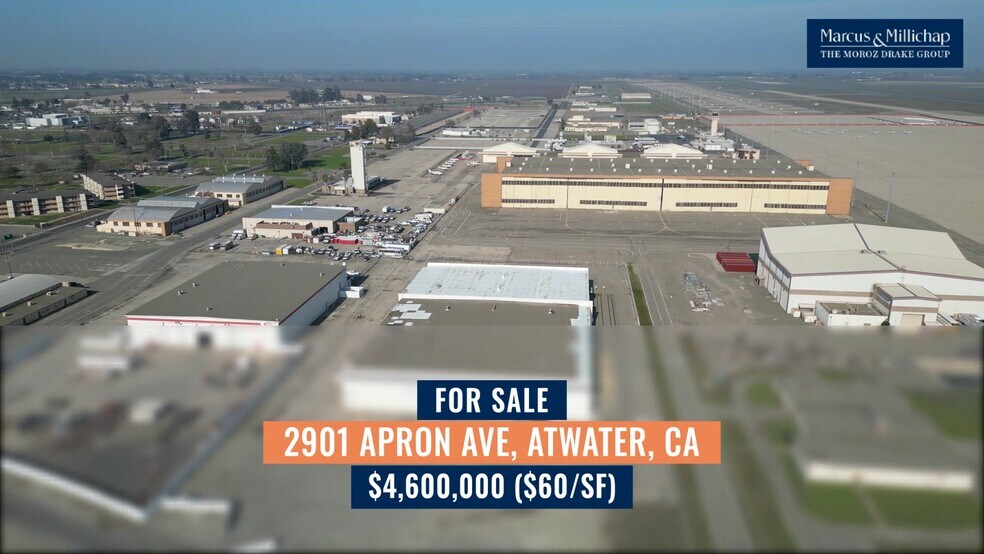 Primary Photo Of 2901 Apron Ave, Atwater Warehouse For Sale