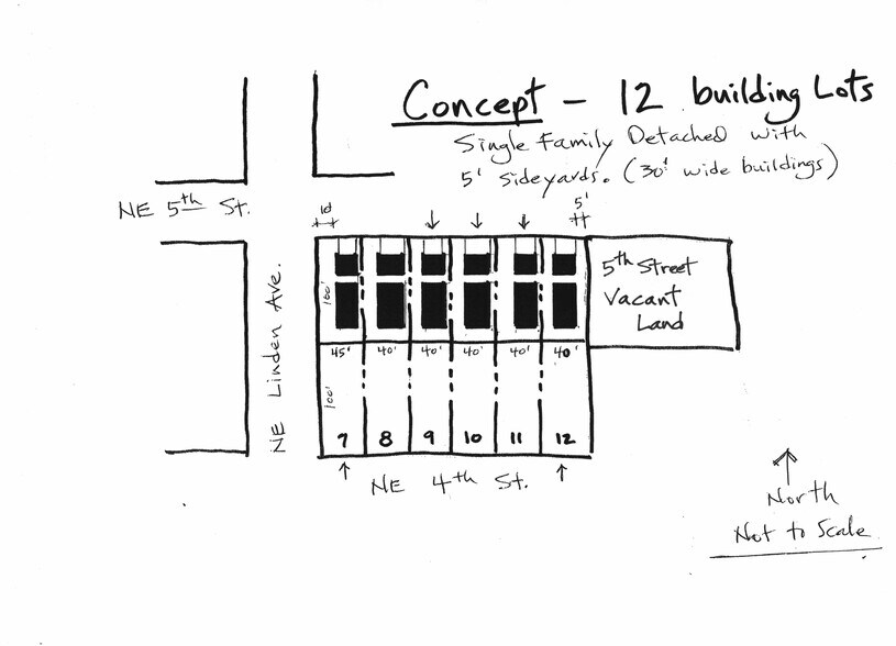 More Photos Of NE 4th & 5th Streets @ NE Linden Ave., Gresham Land For Sale