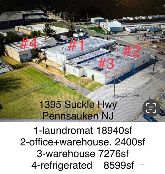 More Photos Of 1395 Suckle Hwy, Pennsauken Manufacturing For Lease
