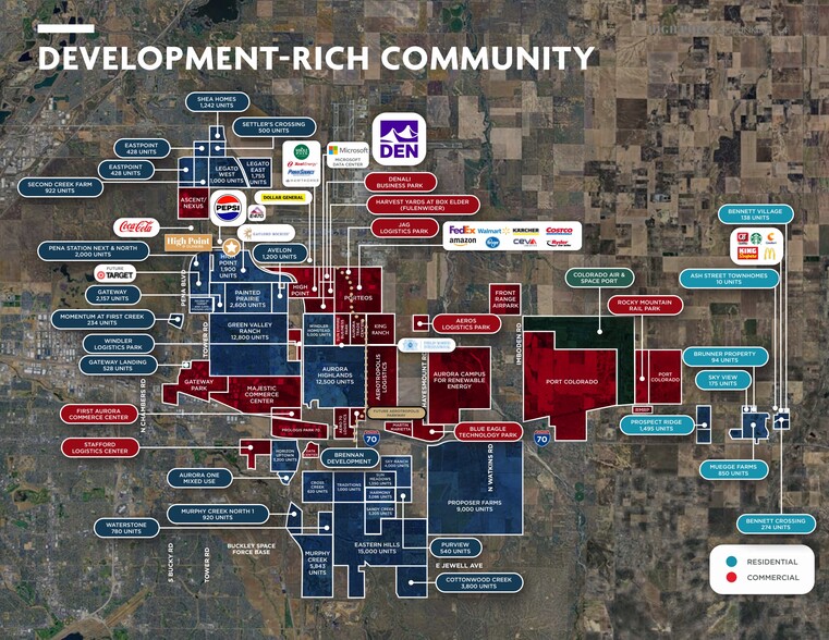 More Photos Of Dunkirk Street & Highpoint blvd, Aurora Land For Sale