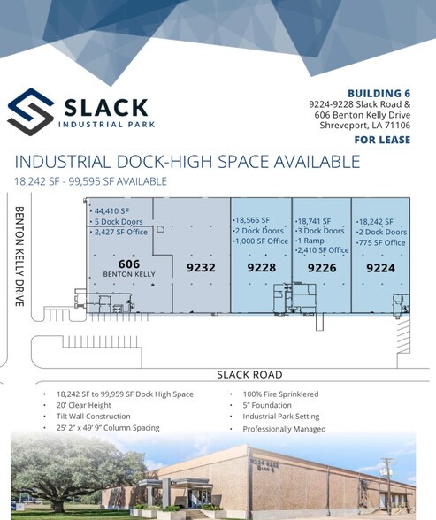 More Photos Of 9101-9431 Slack Rd, Shreveport Unknown For Lease