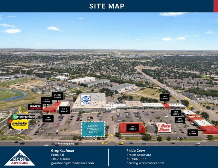 More Photos Of 1833 S Academy Blvd, Colorado Springs Land For Lease