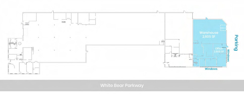 More Photos Of 4099 White Bear Pky, White Bear Township Light Manufacturing For Lease
