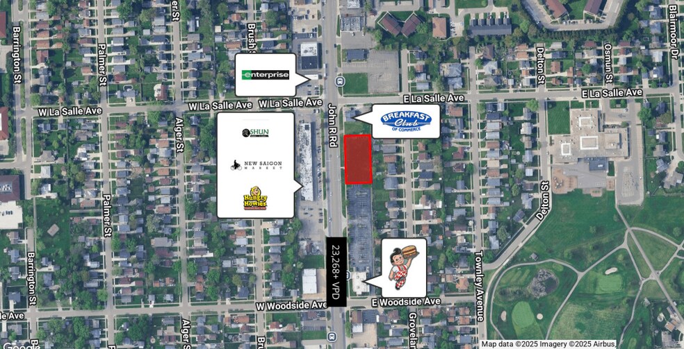 Primary Photo Of 30530 John R. Rd, Madison Heights Land For Sale