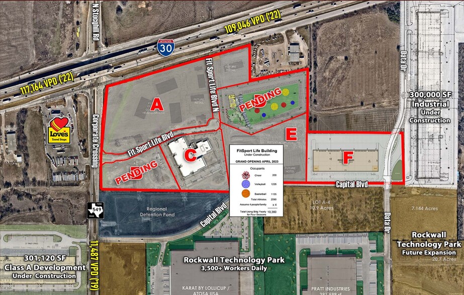 Primary Photo Of I-30 & FM 549, Rockwall Land For Sale