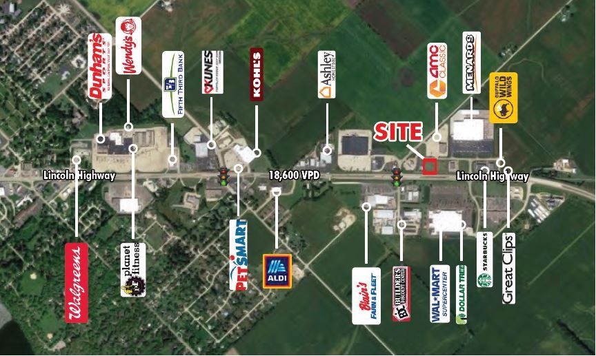 Primary Photo Of 3820-4006 E Lincolnway Hwy, Sterling Land For Sale