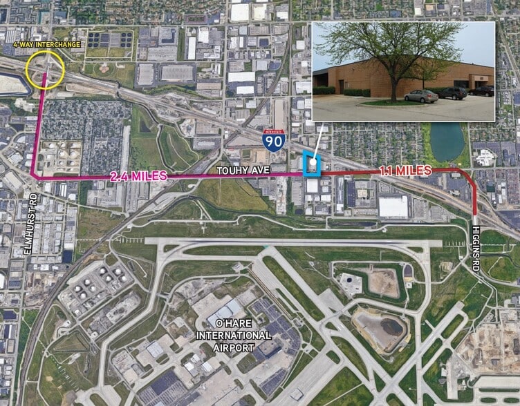 More Photos Of 500 E Touhy Ave, Des Plaines Manufacturing For Lease