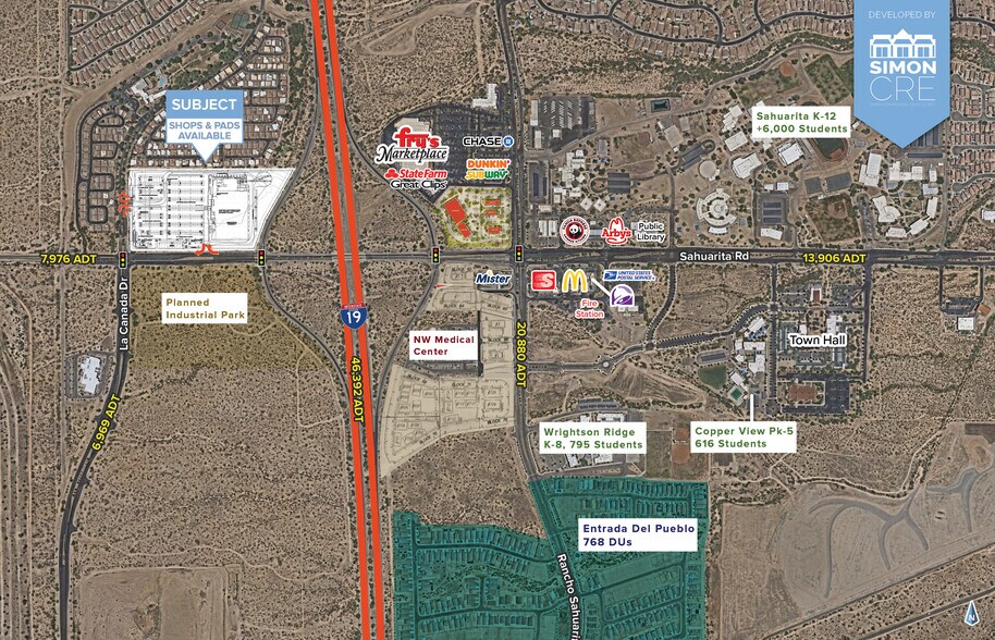 More Photos Of NWC I-19 & Sahuarita Rd, Sahuarita General Retail For Lease