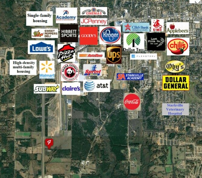 More Photos Of Hwy 25 Bypass, Starkville Land For Sale