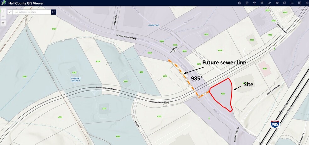 More Photos Of 4265 Thurmon Tanner Pky, Flowery Branch Land For Sale