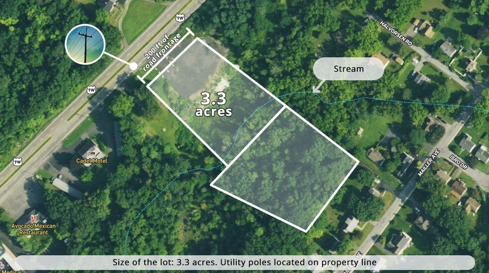 More Photos Of 2602 Rte 9W, Cornwall Land For Sale