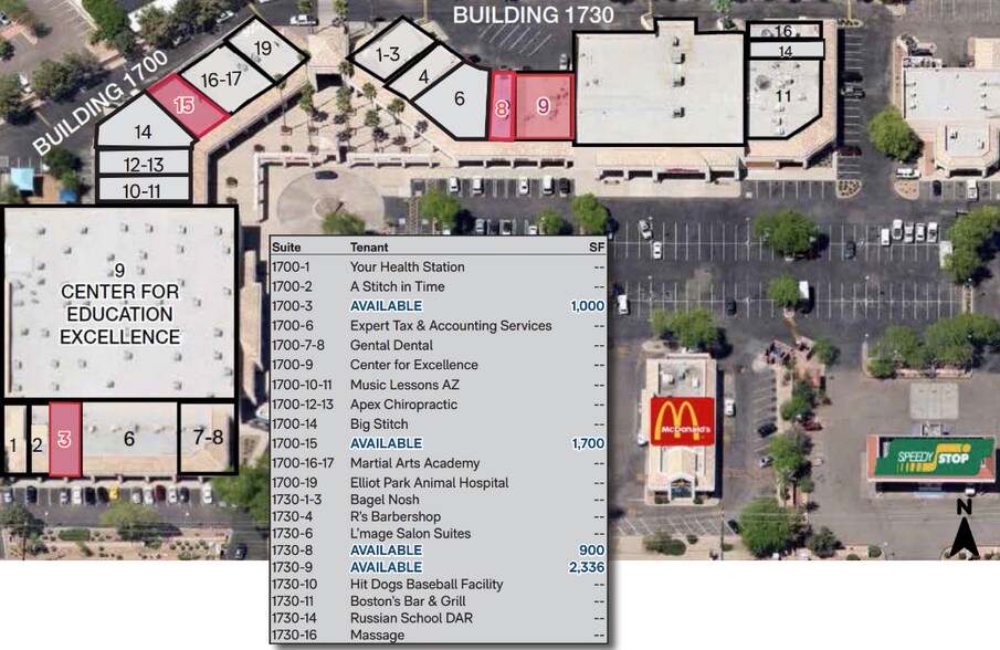 More Photos Of S McClintock Dr @ E Elliot Rd, Tempe Unknown For Lease