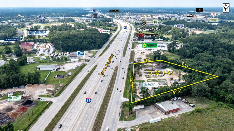 Primary Photo Of 20400 US Highway 59, New Caney Land For Sale