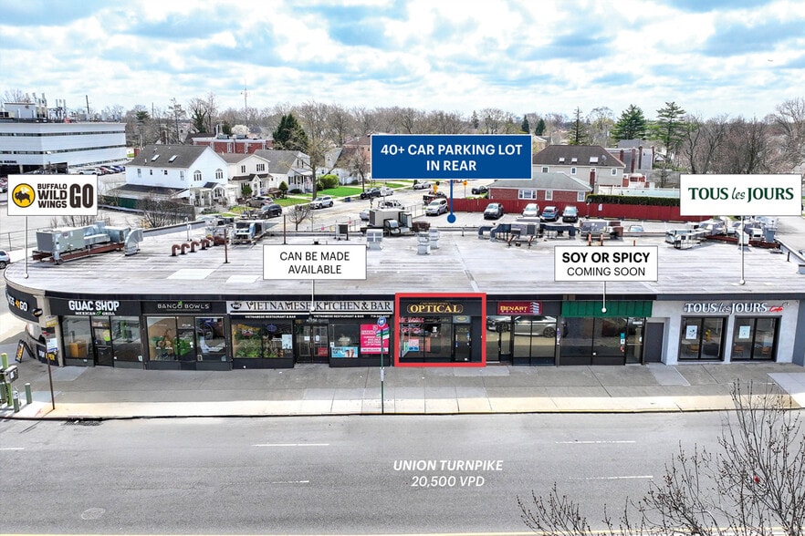 Primary Photo Of 27102 - 27120 Union Tpke, New Hyde Park Restaurant For Lease