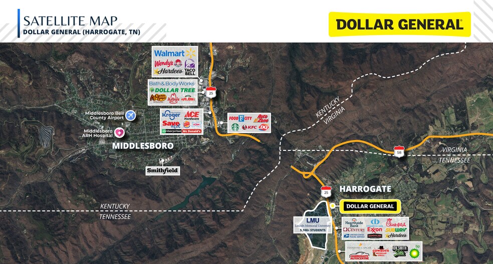 More Photos Of 7006 Cumberland Gap Pky, Harrogate General Retail For Sale