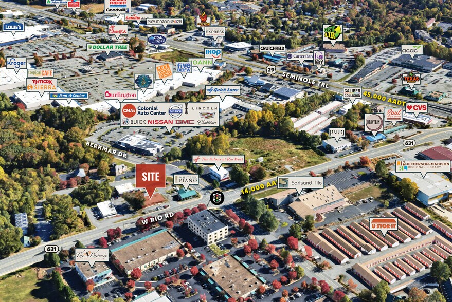 More Photos Of 612 Rio Rd W, Charlottesville Office For Lease