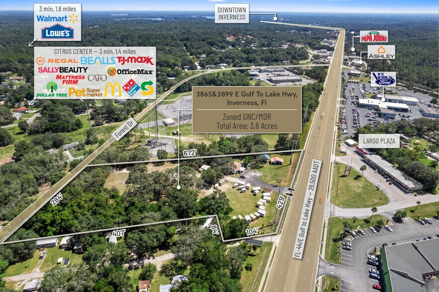 More Photos Of 3865 E Gulf To Lake Hwy, Inverness Land For Sale