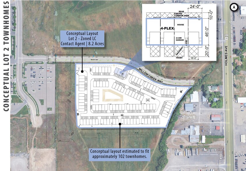 More Photos Of TBD N Holmes Ave, Idaho Falls Land For Sale